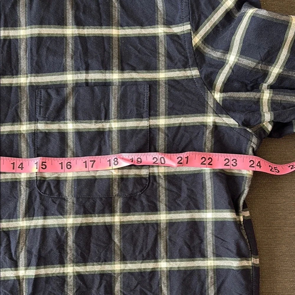 J. Crew Black Checkered Men's Shirt. XL